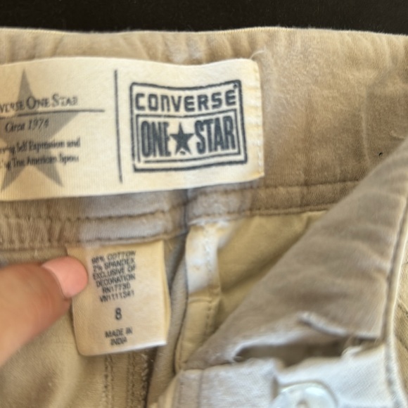 Converse One Star size 8 tan khaki pants - Picture 2 of 8